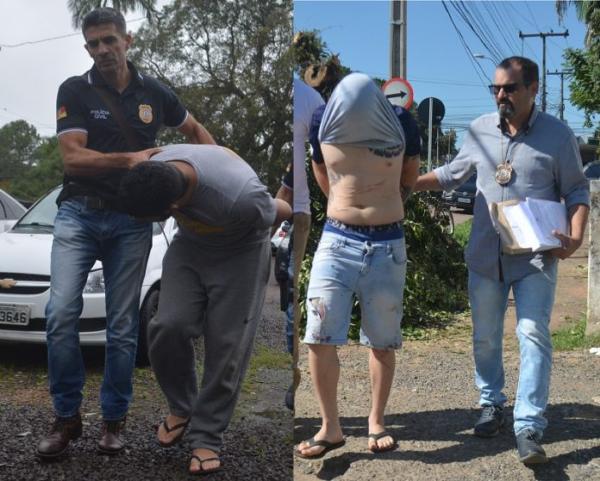 Além dos autores do latrocínio, Polícia Civil indiciou mais três pessoas por envolvimento no crime (Fotos: Isaías Rheinheimer/Site O Diário)