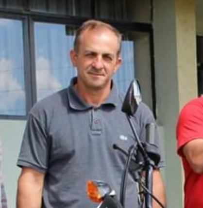 Vilmar Brandão Alves foi atingido por disparos de arma de fogo e morreu na hora (Foto: Reprodução/Arquivo Pessoal)
