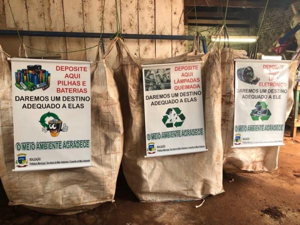 Bags servem para o armazenamento dos materiais (Foto: Diones Roberto Becker)