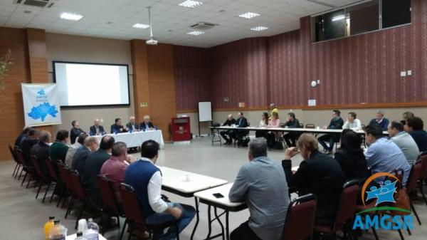 Reunião realizada em Santa Rosa, no último dia 29 de maio (Foto: Divulgação/AMGSR)