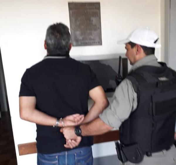 Homem foi recolhido ao Presídio Estadual de Frederico Westphalen (Foto: Divulgação/Brigada Militar)