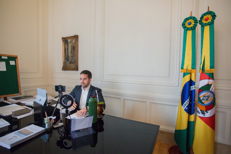 Comercialização da companhia foi autorizada pela Assembleia Legislativa no começo de setembro. ( Foto: Felipe Dalla Valle / Palácio Piratini)