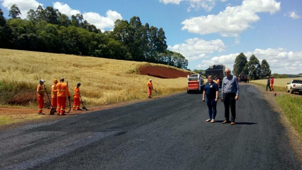 Inicialmente, está sendo realizado uma operação tapa-buracos (Foto: Divulgação/ASCOM Humaitá)