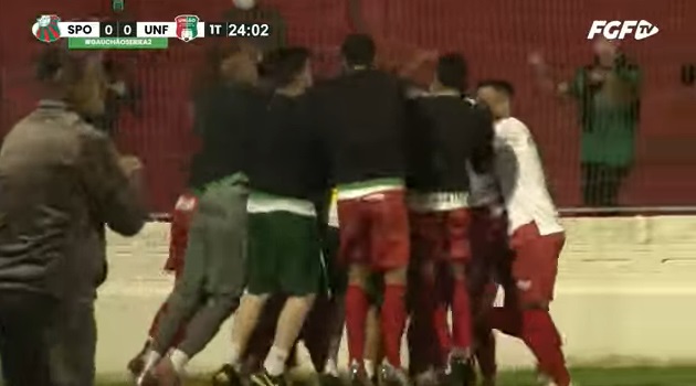 Jogo de volta entre União Frederiquense e São Paulo está marcado para o dia 31 de outubro (Foto: Reprodução/FGF TV)