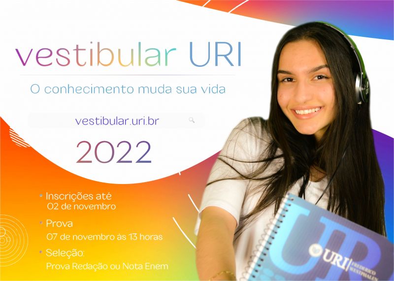Folder vestibular URI (Foto: Reprodução)