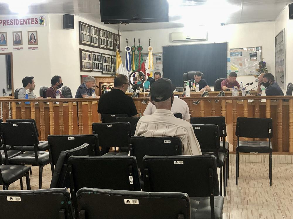 Sessões ordinárias da Câmara Municipal de Coronel Bicaco acontecem nas segundas-feiras (Foto: Diones Roberto Becker)