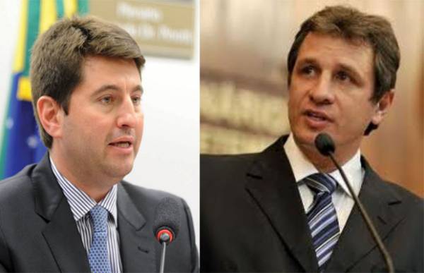 Os dois deputados são do Progressista e naturais de Santo Augusto (Foto: Reprodução Rádio Colonial)