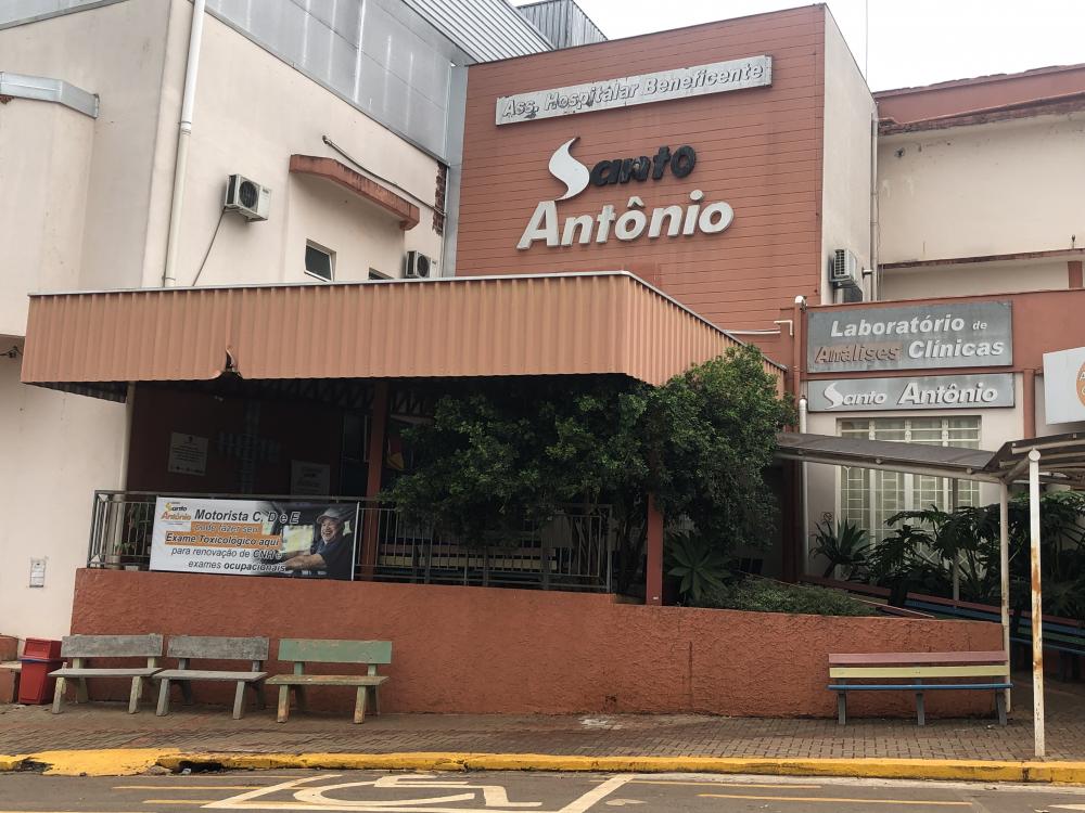 Apenas um domiciliado em Tenente Portela e com contaminação comprovada ocupa leito no HSA (Foto: Diones Roberto Becker)