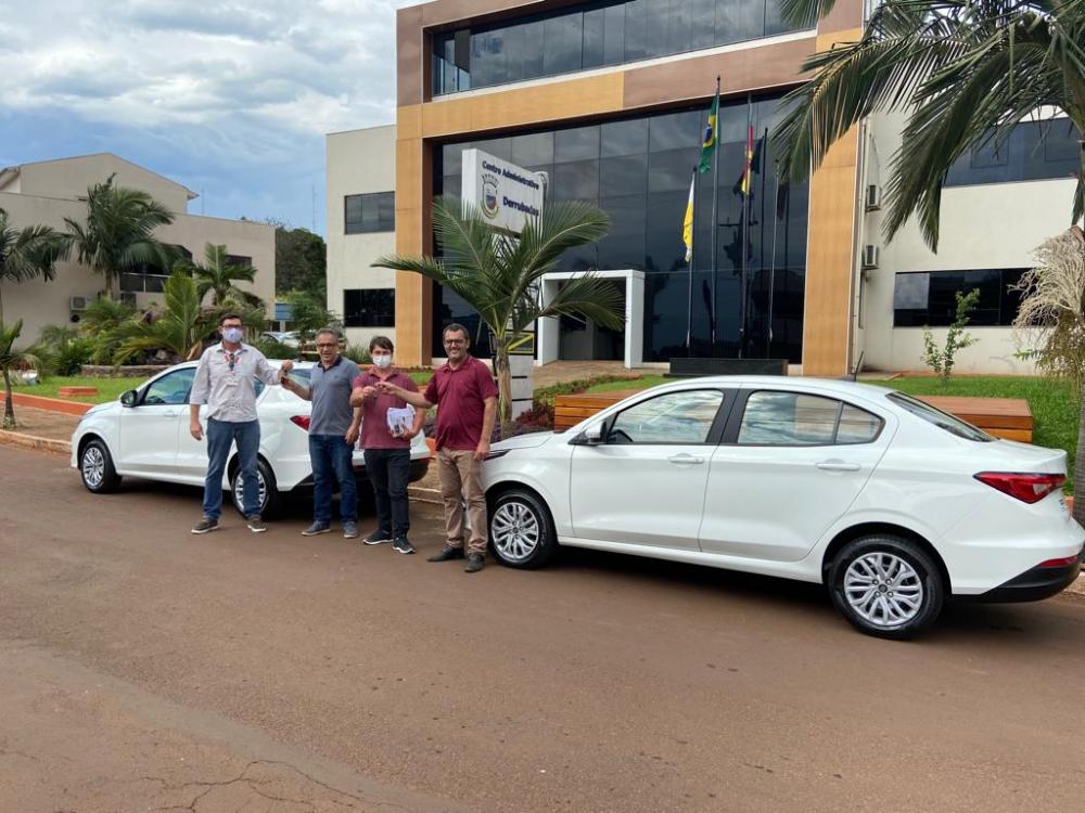 Veículos foram adquiridos com recursos próprios do município, totalizando R$ 169,2 mil (Foto: Divulgação | ASCOM Derrubadas)