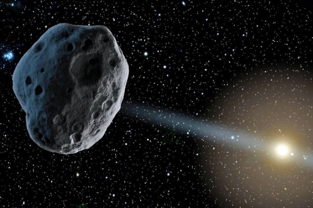 Asteroide do tamanho da Torre Eiffel viaja em direção ao planeta Terra (Foto: ilustração/ NASA/JPL-Caltech / Divulgação)