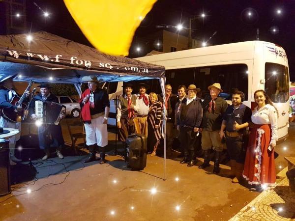 Gaitaço foi organizado no ano passado no Rancho da Província e nesse ano vai para o palco principal do Acampamento (Foto: Jonas Martins)