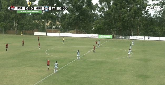 Partida de ida das semifinais ocorreu na tarde do domingo (14/11), em Três Passos (Foto: Reprodução | FGF TV)