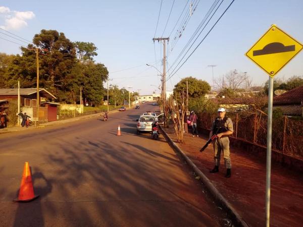 Ações foram desencadeadas nas cidades de Braga, Campo Novo, Coronel Bicaco e Três Passos (Foto: Divulgação/Brigada Militar)