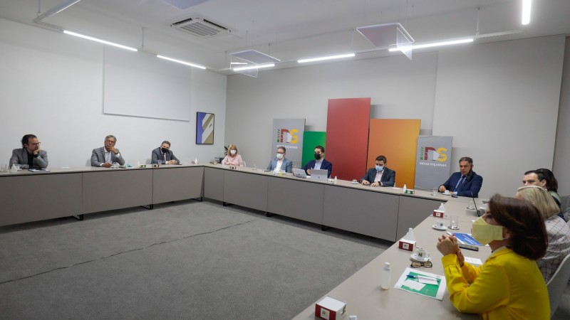 Detalhamento das alterações foi apresentado ao Conselho de Crise, em reunião realizada na manhã desta quarta (17), no Piratini (Foto: Itamar Aguiar / Palácio Piratini)