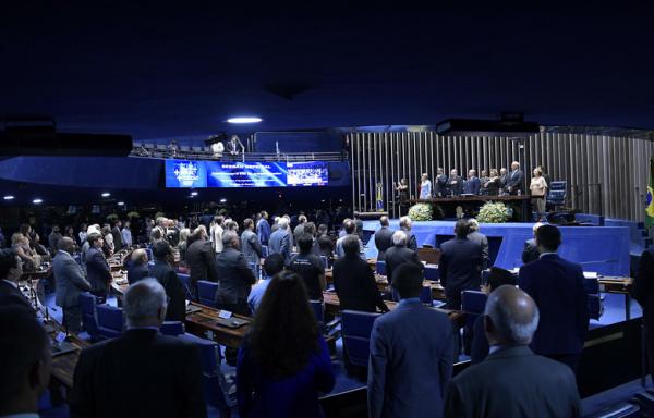 Presidente do Senado tentou antecipar o calendário de votações em plenário, mas não teve êxito (Foto: Reprodução/Agência do Rádio)
