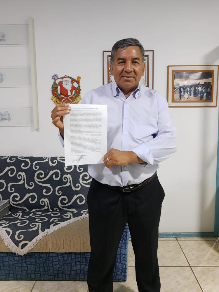 Carlinhos Alfaiate tomou posse em fevereiro de 2018 (Foto: Jonas Martins)