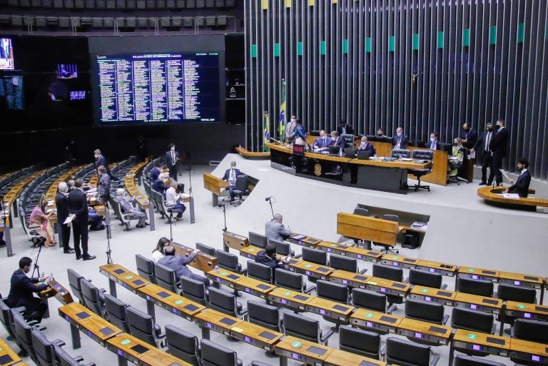 Sessão do Plenário da Câmara - (Foto: Marina Ramos/Câmara dos Deputados)