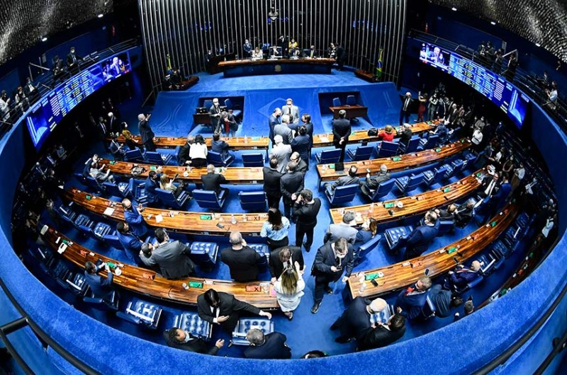 Paulo Marcos de Farias teve o nome rejeitado pelo Plenário para vaga destinada a juiz indicado pelo Supremo Tribunal Federal (STF) com apenas 36 votos — eram necessários pelo menos 41 - Marcos Oliveira/Agência Senado
