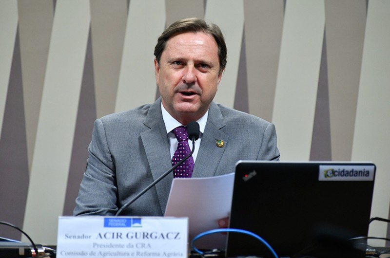 O debate atende a requerimento do senador Acir Gurgacz (PDT-RO), presidente da Comissão de Agricultura e Reforma Agrária - Geraldo Magela/Agência Senado