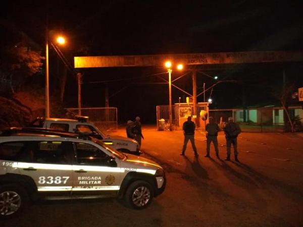 Novas ações da Operação Avante ocorreram durante a segunda-feira (23) (Foto: Divulgação/Brigada Militar)