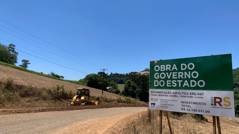 Obras abrangem 14,7 quilômetros - Foto: Divulgação Daer