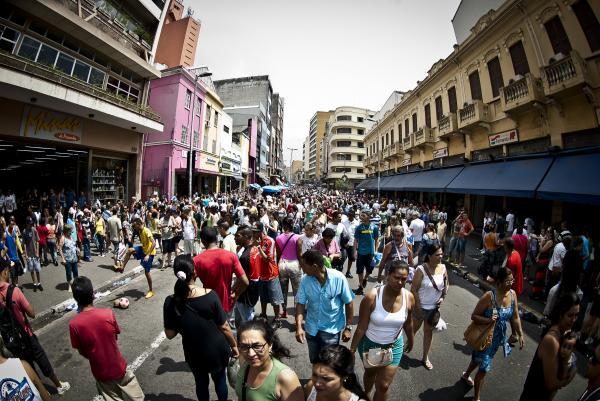 Em 2047, a população brasileira chegará a 233,2 milhões de pessoas (Foto: Divulgação/Agência Brasil)