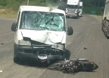 Vítima fatal conduzia uma motocicleta (Foto: Reprodução | Portal Gazeta 670)