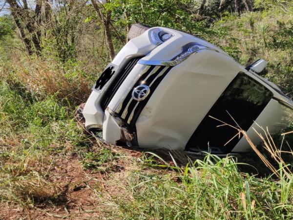 Apesar dos estragos, condutor saiu sem ferimentos - Foto: Santo Augusto Urgente