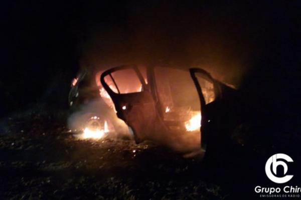 Acidente ocorreu na estrada da Linha Peretto, zona rural de Vista Alegre (Foto: Ivalci Binelo/Grupo Chiru)