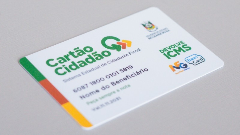 Valor do Devolve ICMS será creditado no Cartão Cidadão; não é necessário ter conta em banco - Foto: Felipe Dalla Valle / Palácio Piratini