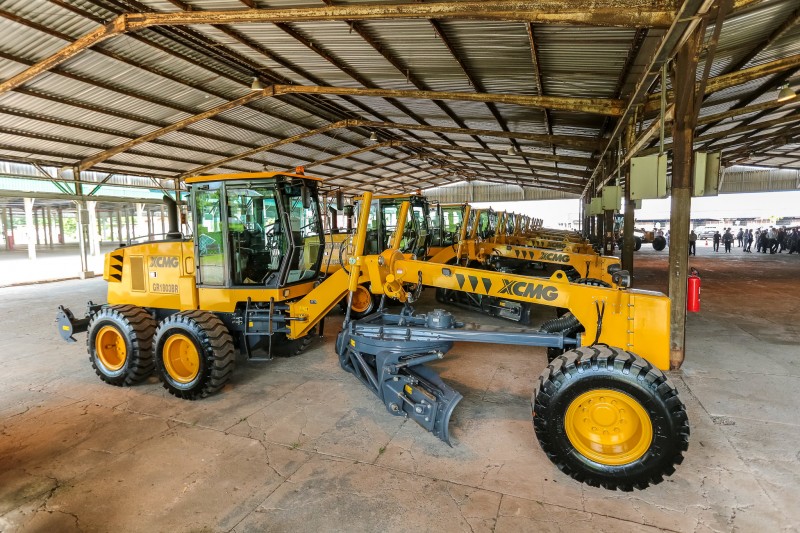 Municípios estão recebendo as máquinas por meio de cessão de uso de bens para ampliação de políticas públicas agrícolas (Foto: Gustavo Mansur | Palácio Piratini)