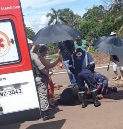 João Valdemar Oestreich, 67 anos, morreu após cair de bicicleta em Vista Gaúcha (Foto: Valdemir Ribeiro do Nascimento)