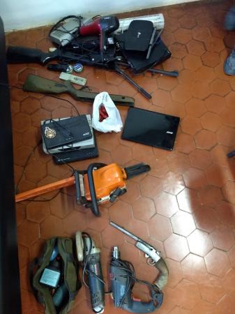 Ao todo foram cumpridos seis mandados de busca e apreensão - Foto: Divulgação PC