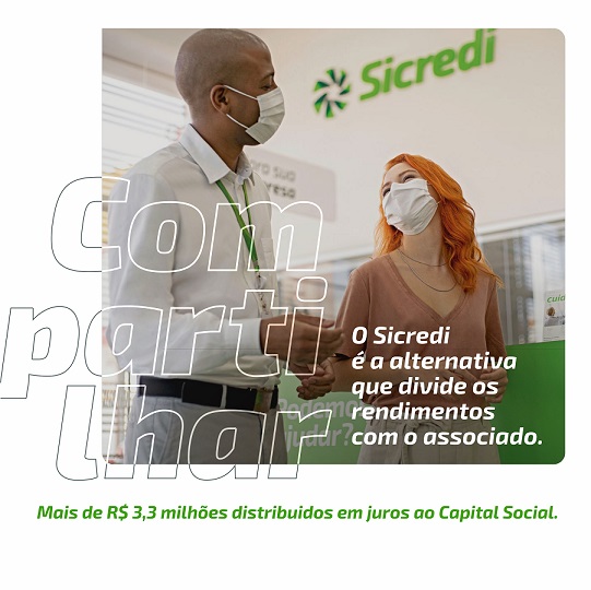 Para consultar os recebimentos de juros ao capital, você pode verificar o extrato de sua conta capital (Arte: Divulgação | Sicredi Raízes)