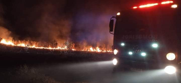Foto: Corpo de Bombeiros Voluntários de Tenente Portela 
