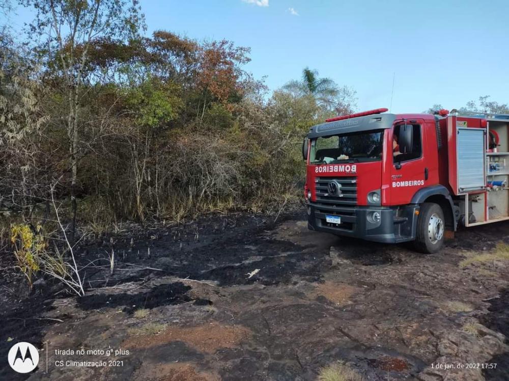 (Foto: Corpo de Bombeiros Voluntários de Tenente Portela)