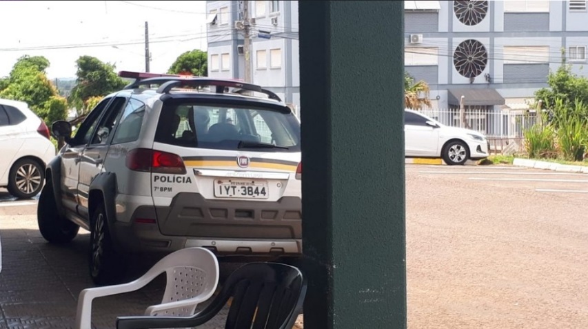 o samu esteve no local (Foto: Divulgação)