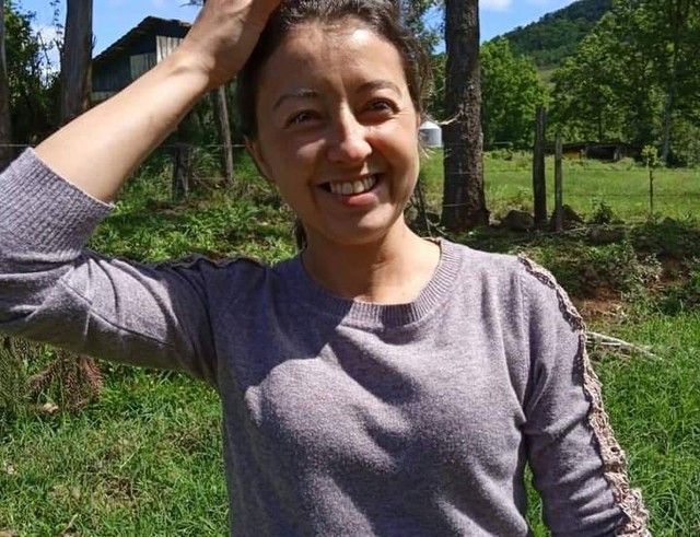 Roseli Fátima Stoll, 38 anos, foi assassinada pelo companheiro em SC (Foto: Arquivo Pessoal/Divulgação)