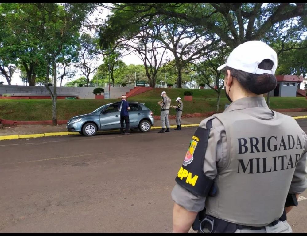 Operação Plano Tático Operacional (Foto: Divulgação/Brigada Militar - Fronteira Noroeste)