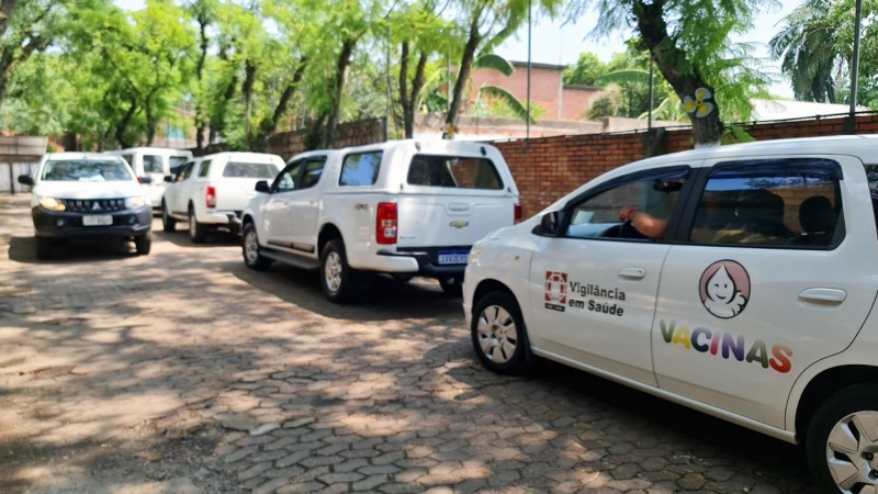 As doses foram encaminhadas para as Coordenadorias Regionais de Saúde (CRS) e devem chegar aos municípios na sexta-feira (21) - Foto: Itamar Aguiar/Palácio Piratini