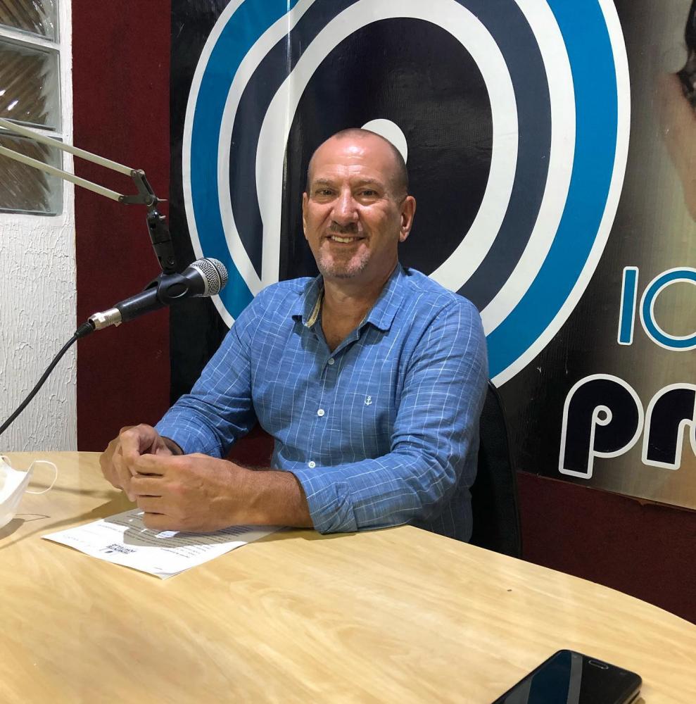 Rosemar Sala foi entrevistado no programa Estação Província (Foto: Keli Bigueline)
