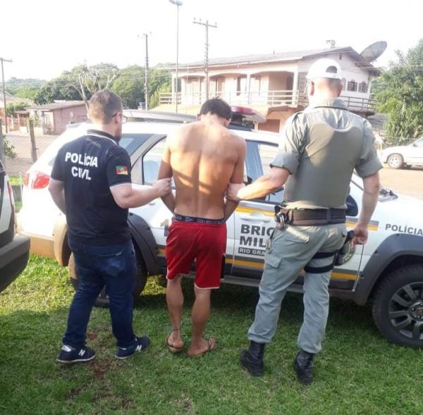 Na ação, foram recuperados os objetos furtados (Foto: Divulgação/Brigada Militar)