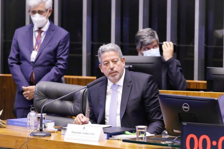 Lira discursa na sessão de abertura dos trabalhos legislativos - (Foto: Marina Ramos/Câmara dos Deputados)