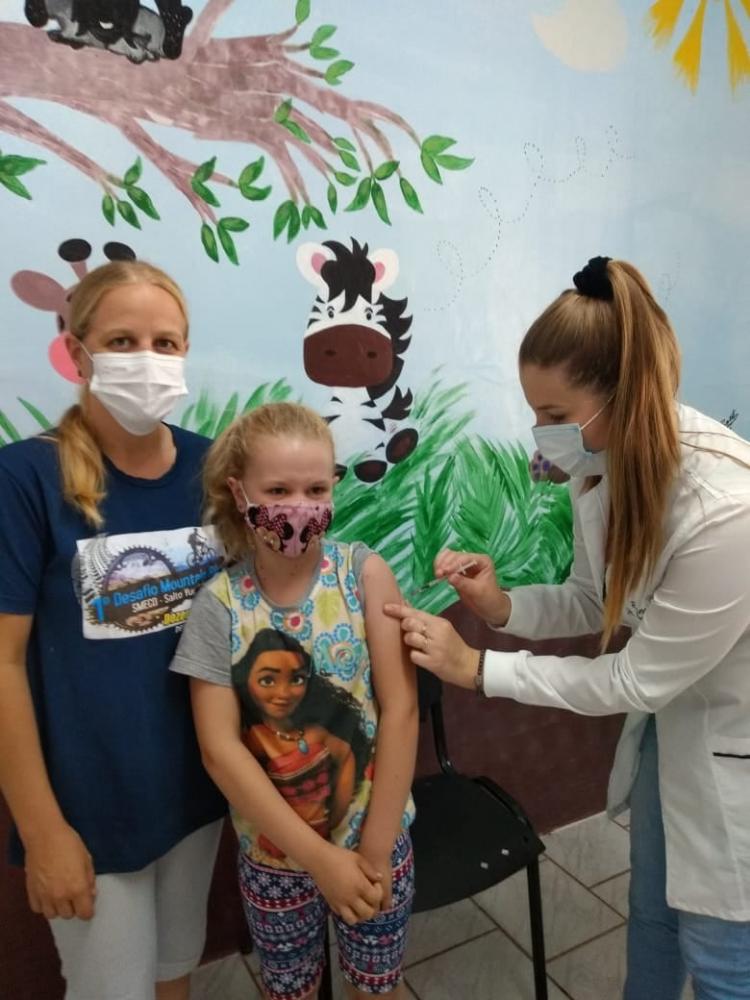 Vacinação prossegue em Derrubadas (Foto: Divulgação/Ascom Derrubadas)