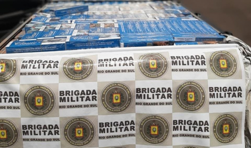 O veiculo deu fuga em uma estrada do interior (Foto: Divulgação)