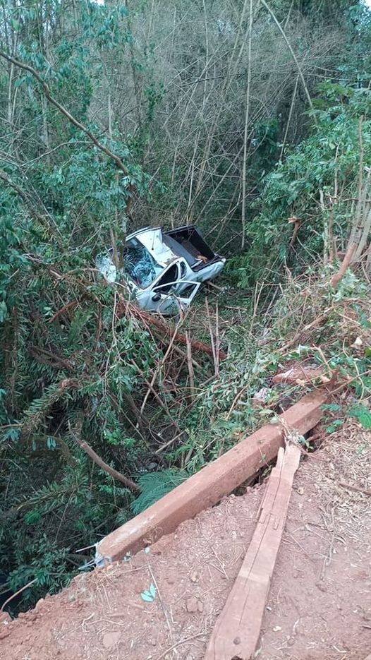 O acidente ocorreu no no sentido Campo Novo a Coronel Bicaco (Foto:Divulgação)