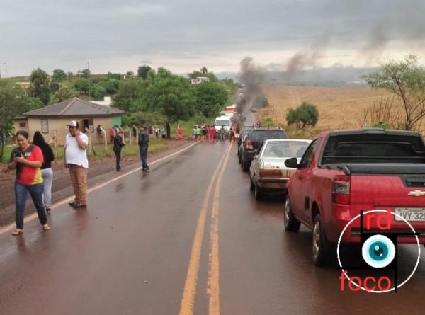 Não há previsão de liberação da rodovia - Foto: RD Foco