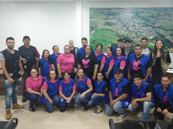 Equipe de Redentora participou junto com outros profissionais da área de saúde (Foto: Divulgação)
