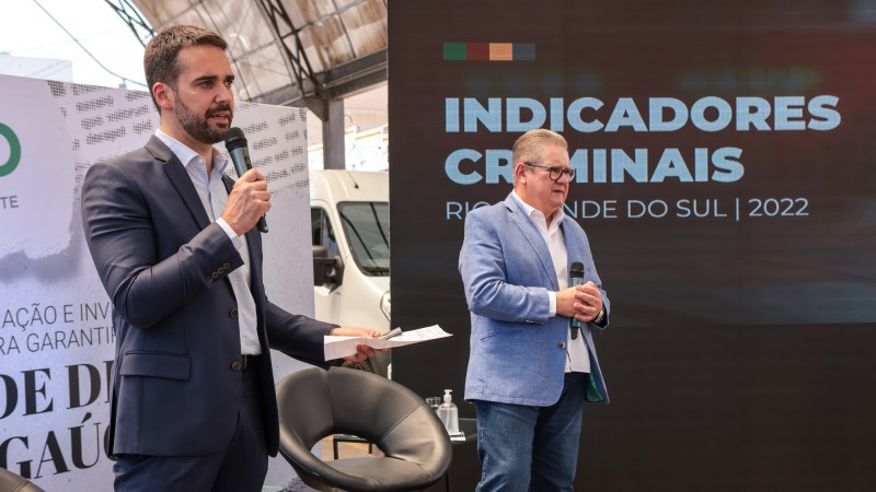 Leite disse que indicadores são divulgados não como propaganda, mas por transparência, por serem instrumento de gestão pública - Foto: Gustavo Mansur/Palácio Piratini