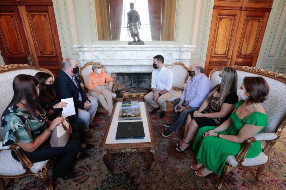 Reunião ocorrer no Palácio do Piratini (Foto: Divulgação)